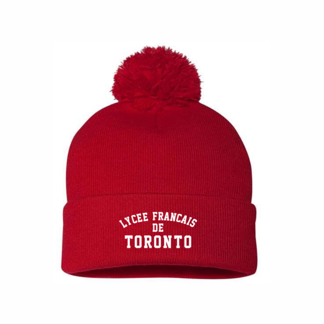 LFT Tuque with Pom-Pom - Red