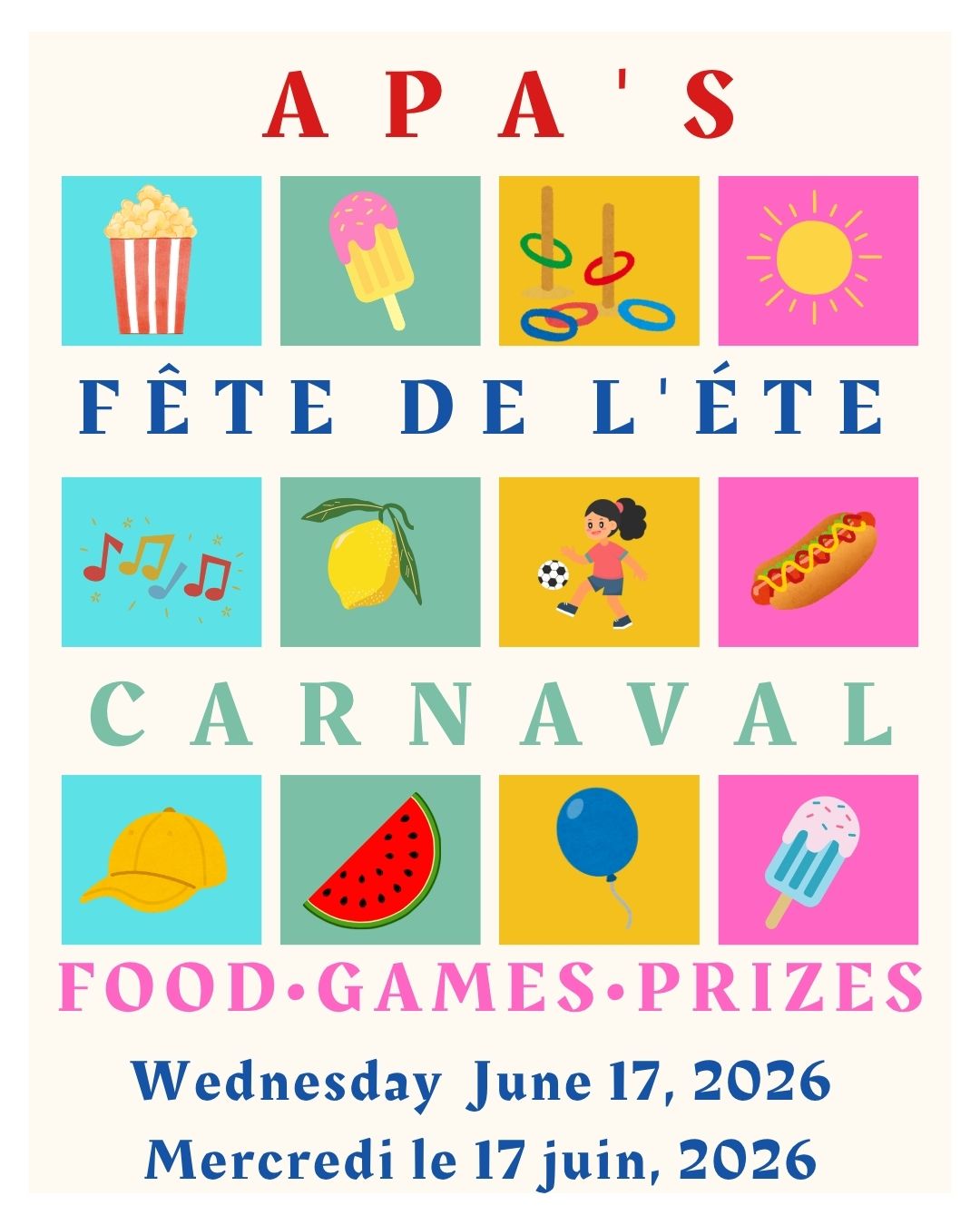 Fête de l'Été 2026 - Tickets & Wristband